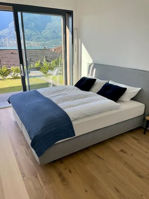 Daire Casa Caterina Moderne Wohnung Mit Berg Und Seesicht Gera Lario